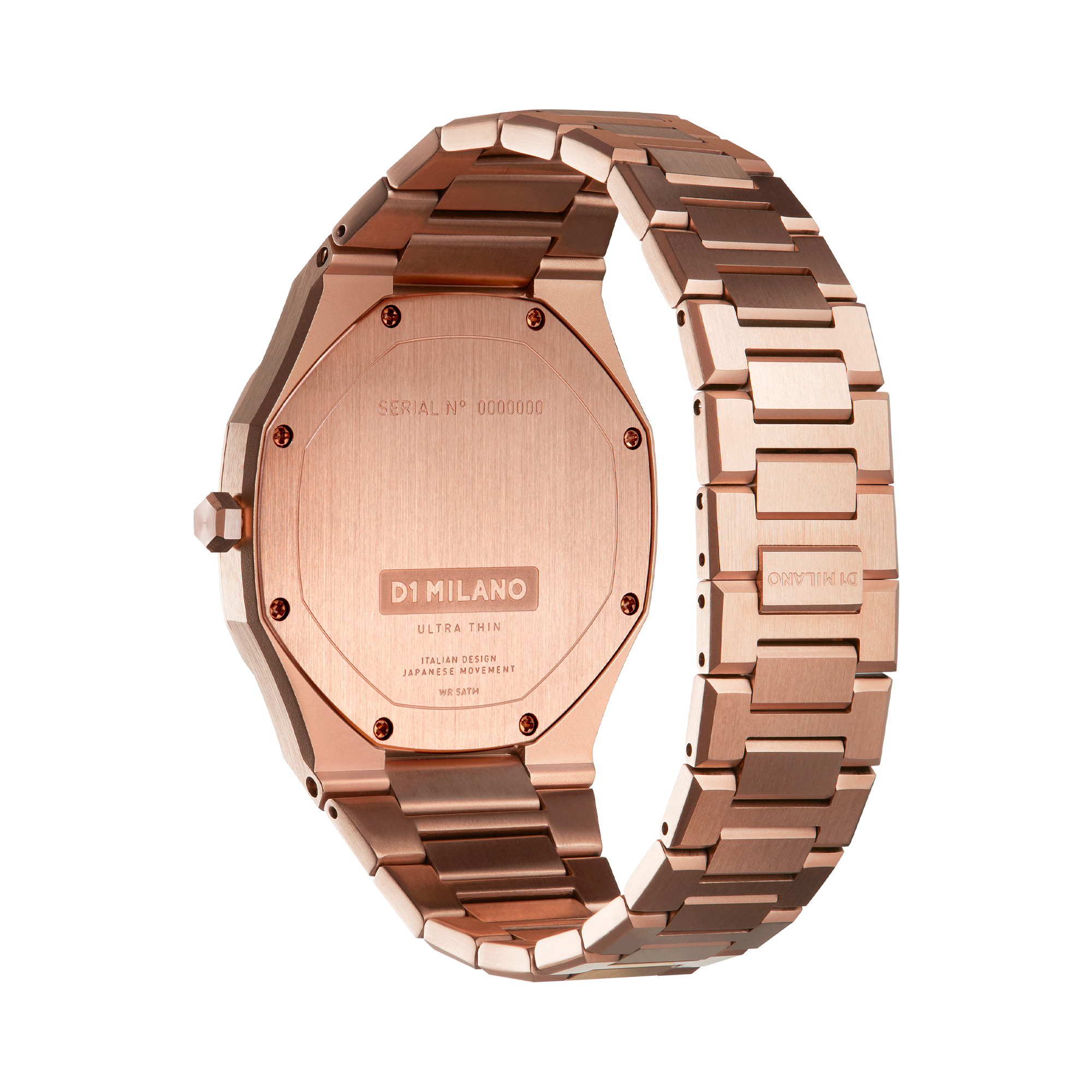 Rose gold 2025 marble watch