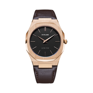 Ultra Thin Leather 40 mm - Moka